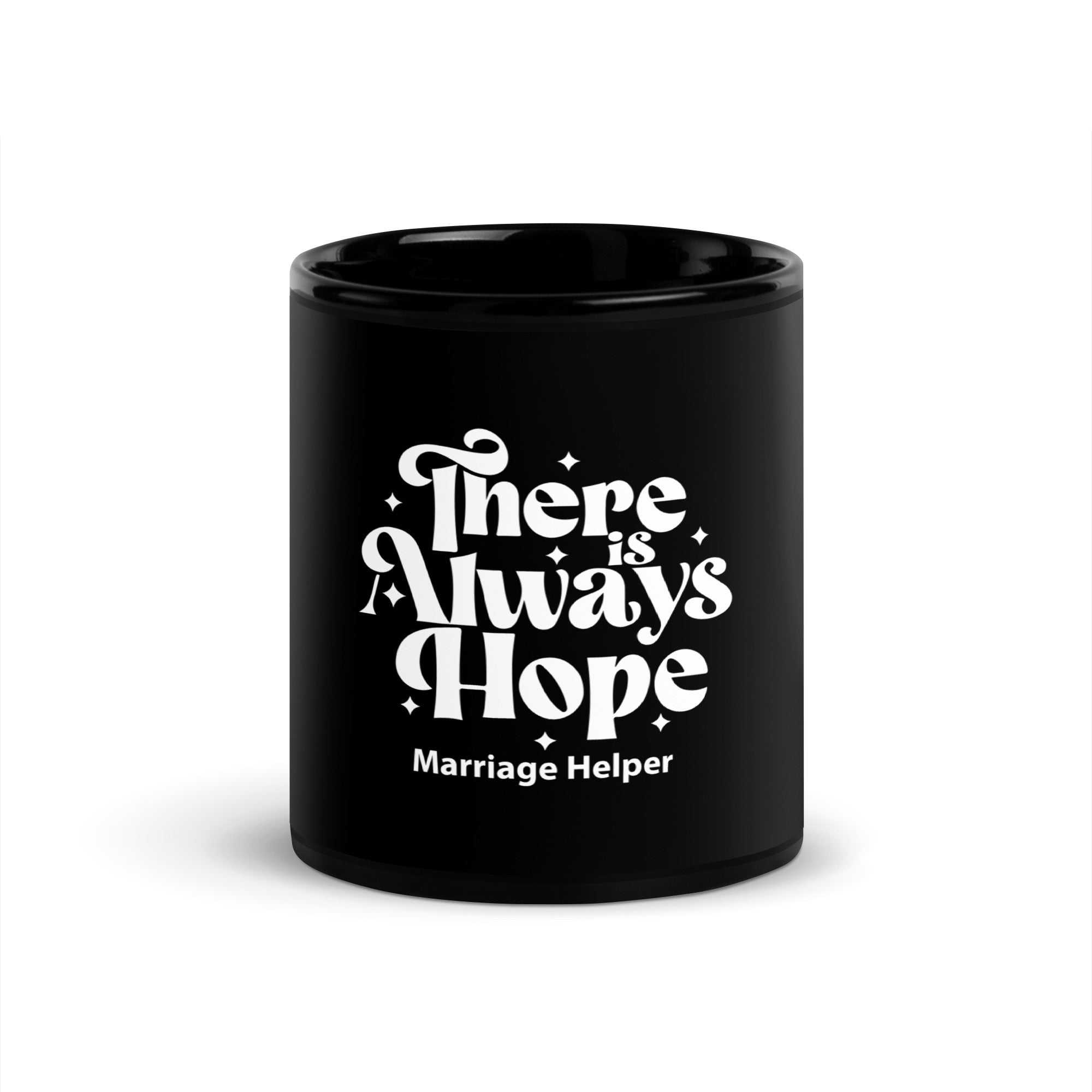 Black Glossy Mug