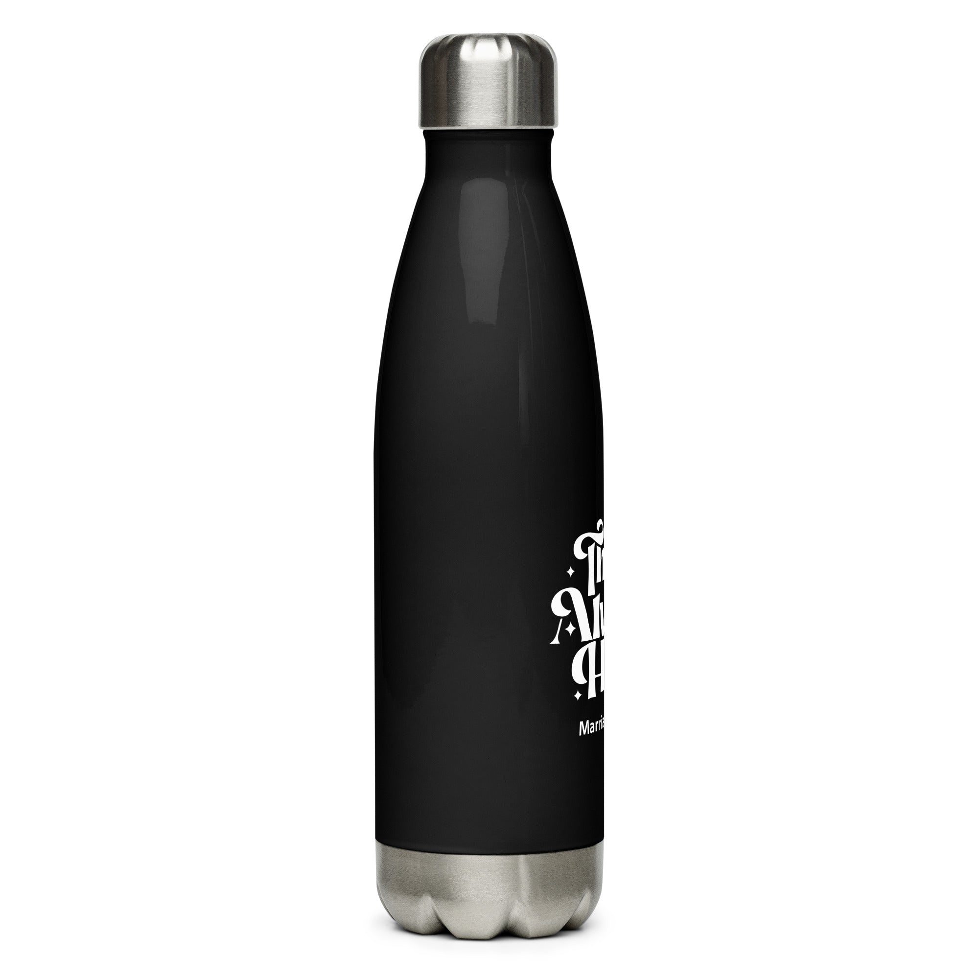 Stainless steel water bottle